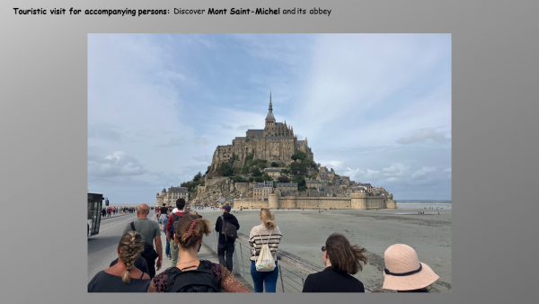 Touristic visit, Mont Saint-Michel